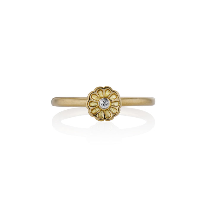 Daisy Ring in 18k Gold