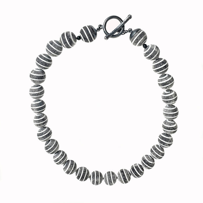 Buffalo Horn and Moonstone Necklace