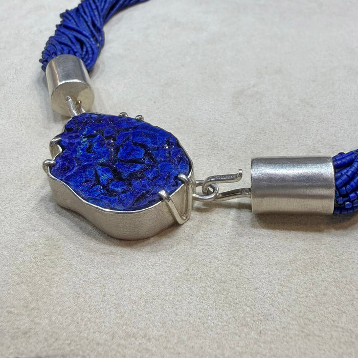 Lapis and Azurite Flow Necklace