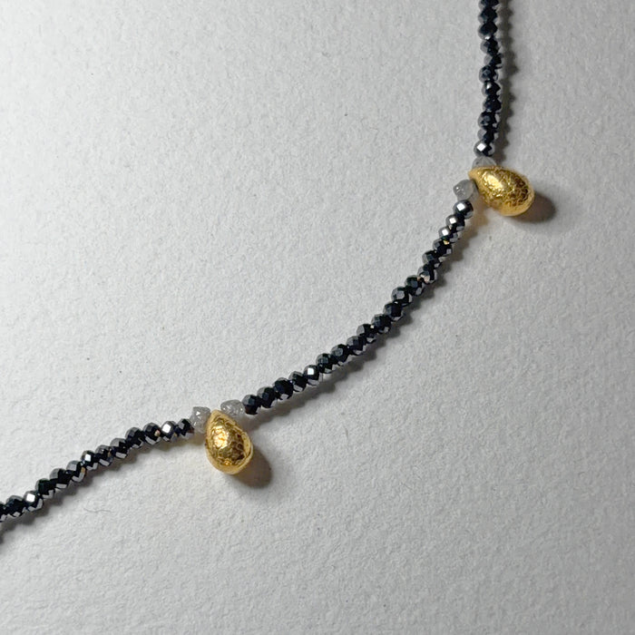 Black & White Diamond Necklace