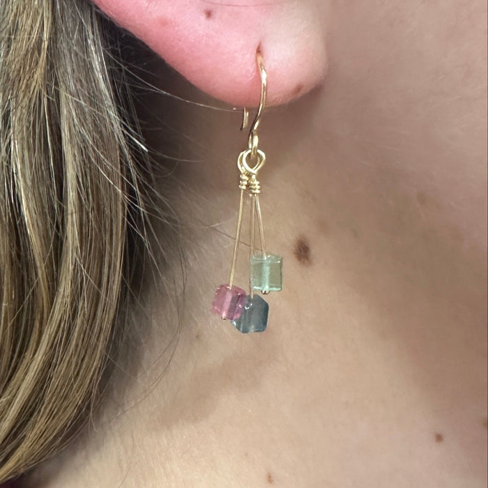 Tourmaline Twinkle Earrings in Taylor