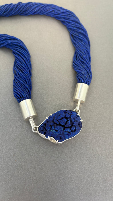 Lapis and Azurite Flow Necklace
