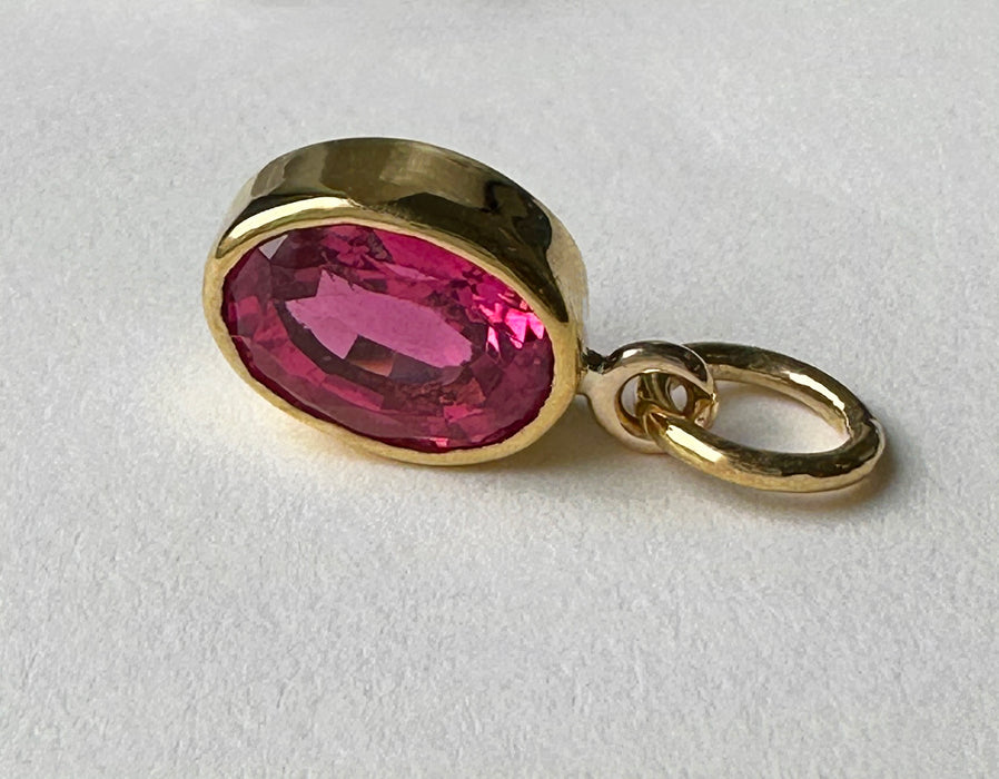 Pink Tourmaline Pendant