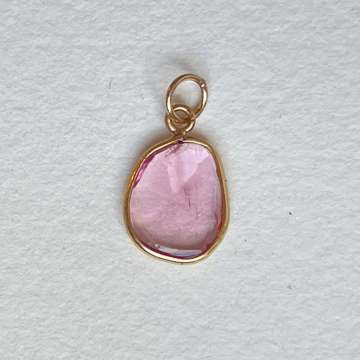 Pink Tourmaline Window Charm