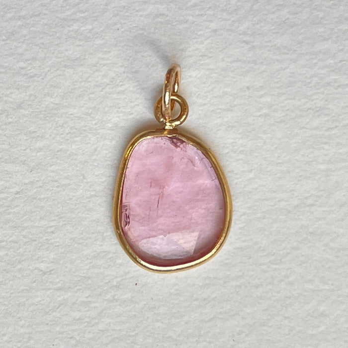 Pink Tourmaline Window Charm