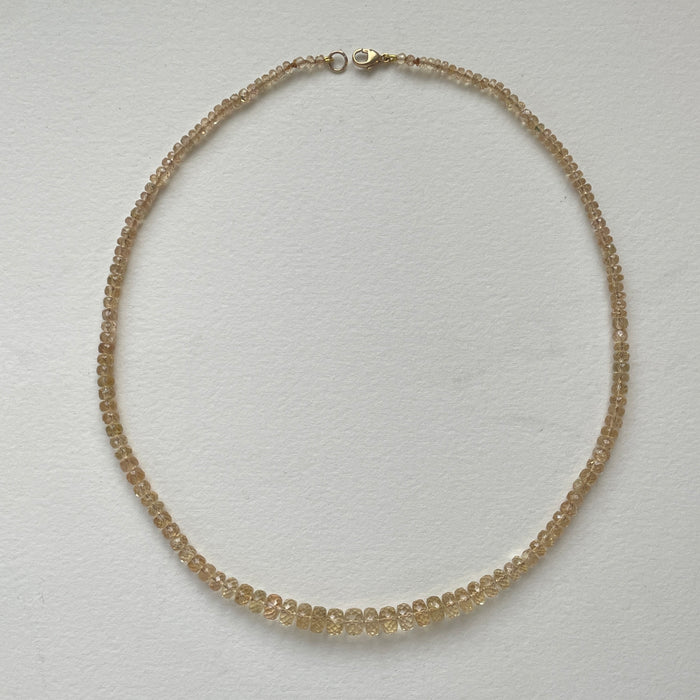 18k Imperial Topaz Necklace