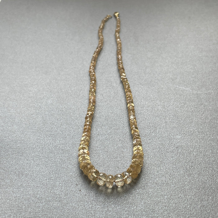 18k Imperial Topaz Necklace