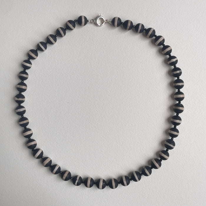 Tibetan Banded Agate with Spinel