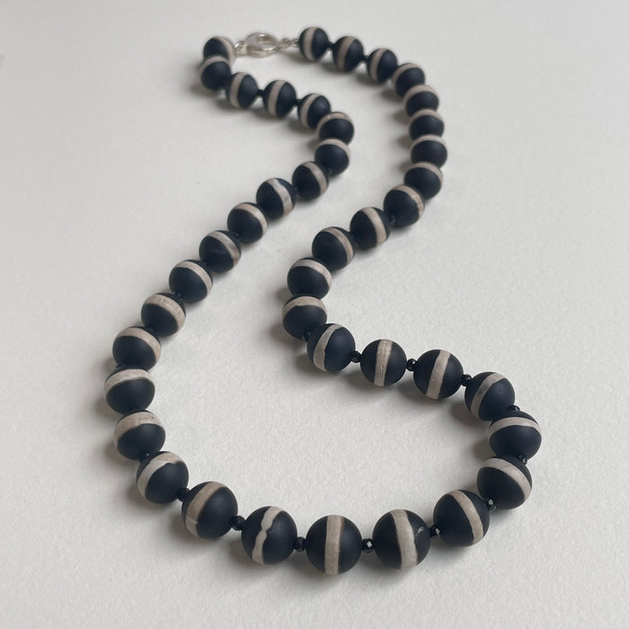 Tibetan Banded Agate with Spinel