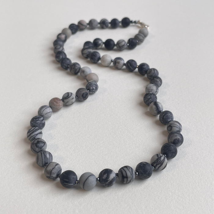 Picasso Jasper and Hematite