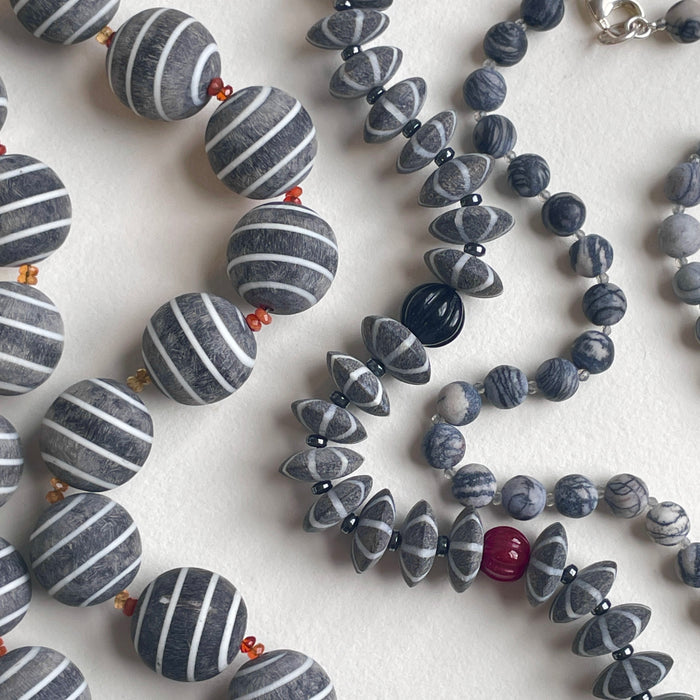 Picasso Jasper and Moonstone