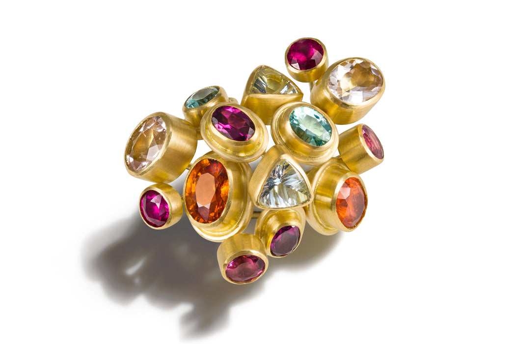 Purple Tourmaline Studs