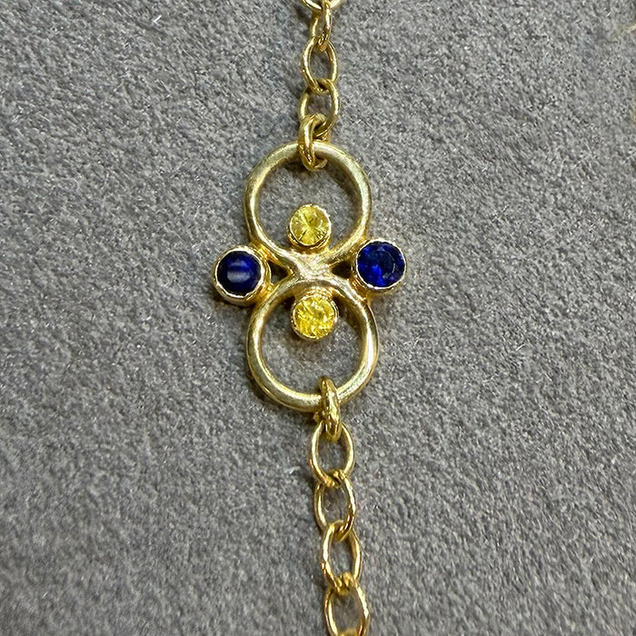 Otto Bracelet with Sapphires and Diamonds