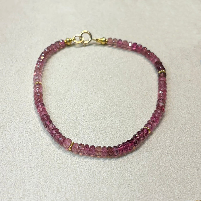 Maja Bracelet with Pink Tourmaline