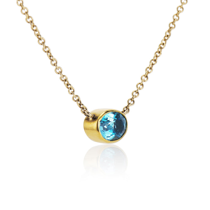 Santa Maria Africana Aquamarine Necklace