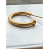 Gold Classic Hoops Matte
